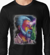 Phillip K. Dick Porträt Langarmshirt