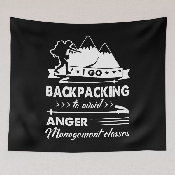 Item preview, Backpacking - I Go Backpacking designed and sold by UnknownArtistt.