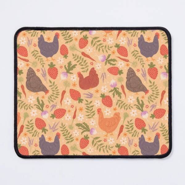Item preview, Chickens with Strawberries, Carrots, Lavender, and Turnips designed and sold by eleary.
