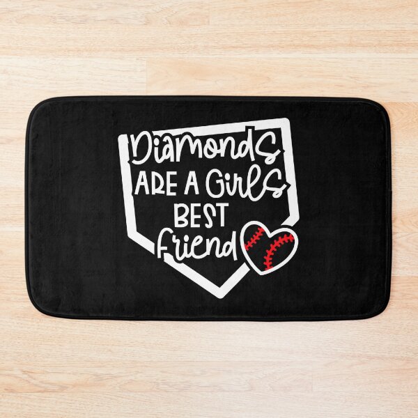 Item preview, Funny Diamonds Are A Girls Best Friend Baseball Softball Mom designed and sold by MichelSorour.