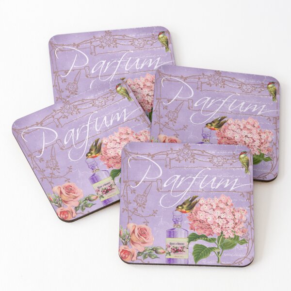 Item preview, Purple Perfume Vintage Collage Elegant designed and sold by ThaphadaArtGall.