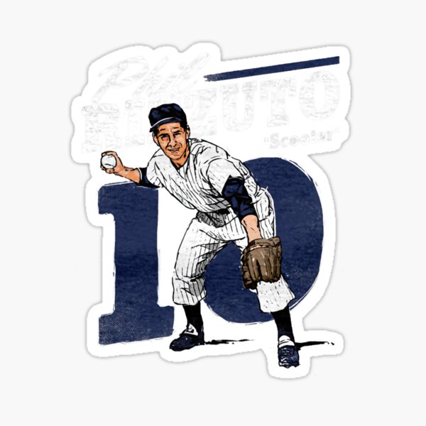 Phil Rizzuto #10  Yankees, Caricature, Yankees baseball