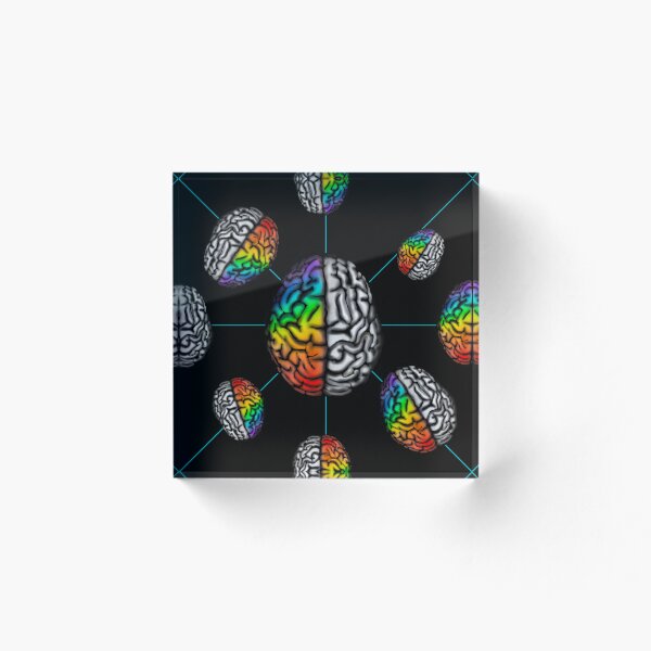 Item preview, Artista Lado derecho Patrón cerebral designed and sold by KatAnneCreates.