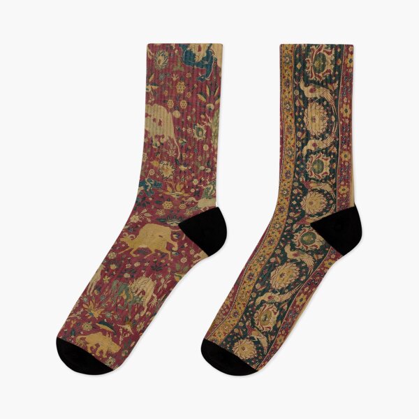 Item preview, Silk Animal Carpet designed and sold by ArtEntwined.