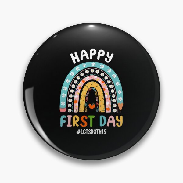 Item preview, Boho Rainbow Happy First Day Let's Do This Back To School designed and sold by fabianggbqd06.