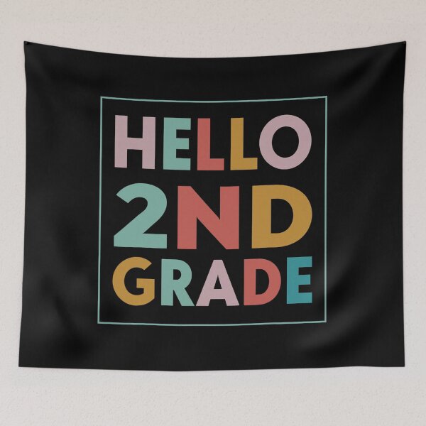 Item preview, Back To School Hello 2nd Grade Retro Teachers Women designed and sold by fabianggbqd06.