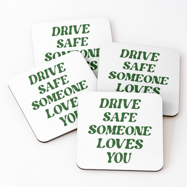 Item preview, Drive Safe Someone Loves You Green Text Aesthetic Clothing Pullover Hoodie designed and sold by fabianggbqd06.