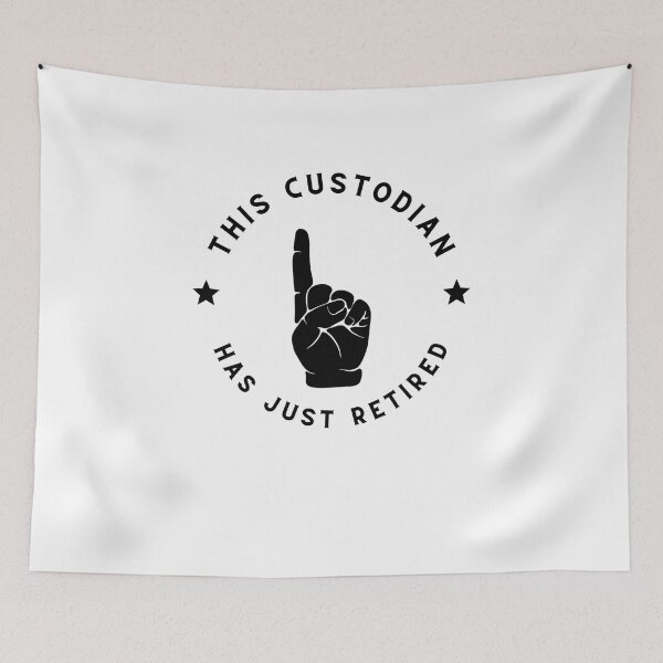 Item preview, Custodian retirement school janitor men women designed and sold by Jeangel97.