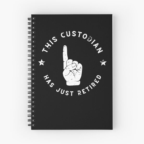Item preview, Custodian retirement school janitor men women Retro Vintage designed and sold by Jeangel97.