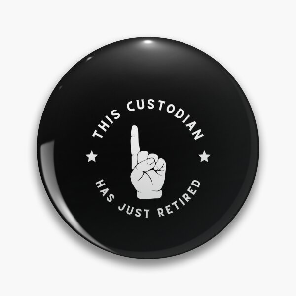 Item preview, Custodian retirement school janitor men women designed and sold by Jeangel97.