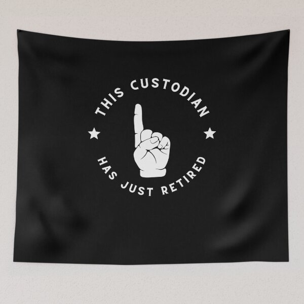 Item preview, Custodian retirement school janitor men women designed and sold by Jeangel97.