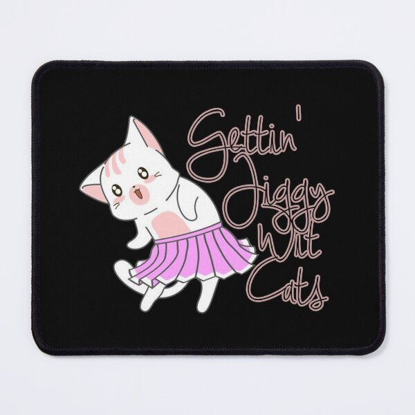 Item preview, Gettin' Jiggy Wit Cats Funny Lyrics designed and sold by PunnyLyrics.