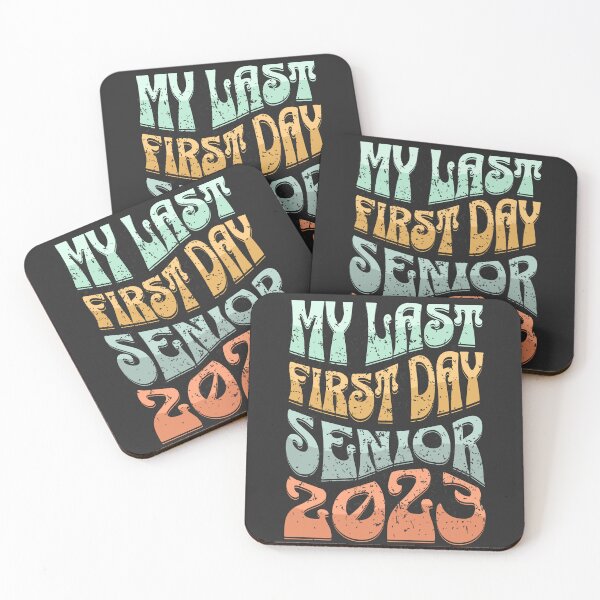 Item preview, My Last First Day Senior 2023 grunge style designed and sold by zeg-shop.