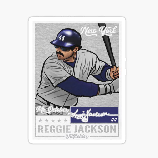 Reggie Jackson Sticker New York Yankees Number Decal Mr 