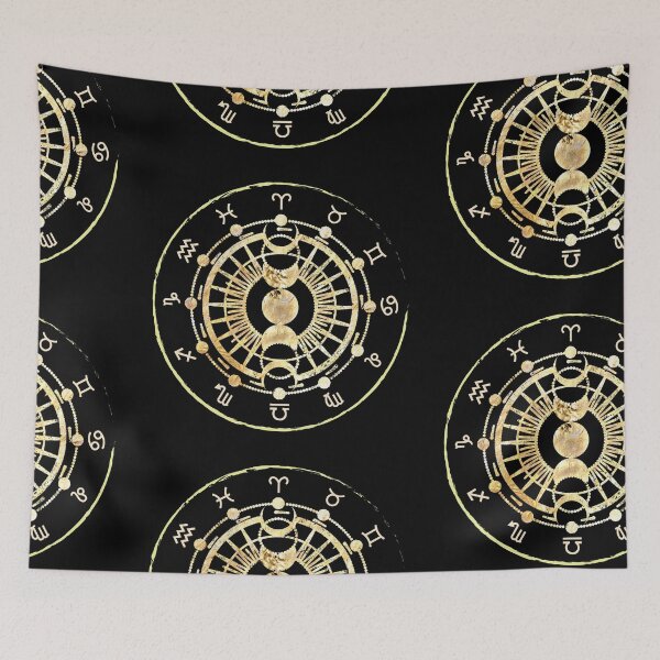 Item preview, Moon Phases Astronomy Circle designed and sold by Jessieadel.