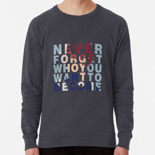 Shouto Todoroki Quote Lightweight Sweatshirt