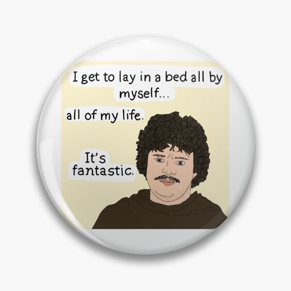 Item preview, Nacho libre “I get to lay in a bed all by myself, all of my life. It’s fantastic” designed and sold by artbylilli.
