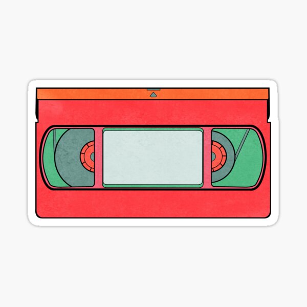 VHS Sticker