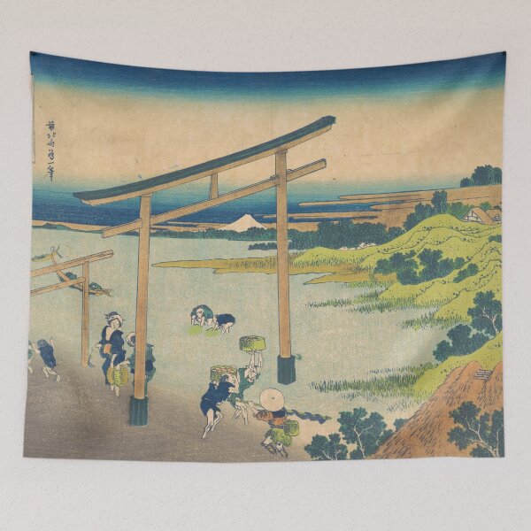 Aperçu de l'œuvre Baie de Noboto par Katsushika Hokusai créée et vendue par FineJapan.
