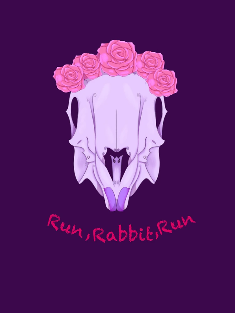 Thumbnail 4 of 4, iPhone Case, Run, Rabbit, Run designed and sold by Ferral Waffle's Stickers.