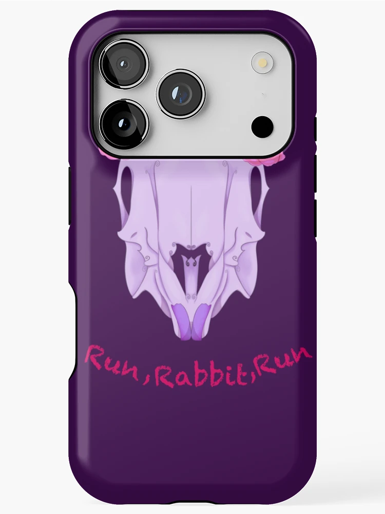 Thumbnail 1 of 4, iPhone Case, Run, Rabbit, Run designed and sold by Ferral Waffle's Stickers.