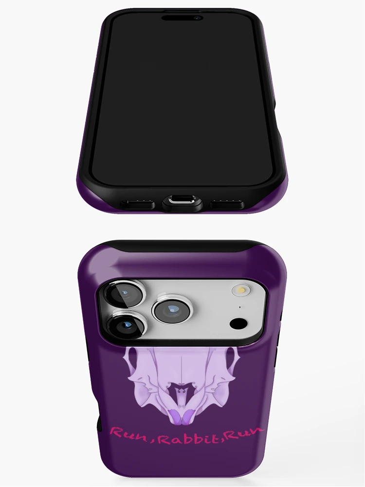Thumbnail 3 of 4, iPhone Case, Run, Rabbit, Run designed and sold by Ferral Waffle's Stickers.