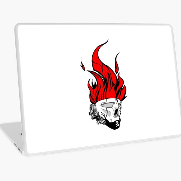 Hip hop graffiti skull Laptop Skin