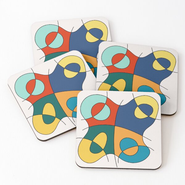 Item preview, Surreal Amoeba #14 (Miro Inspired) designed and sold by Texterns.