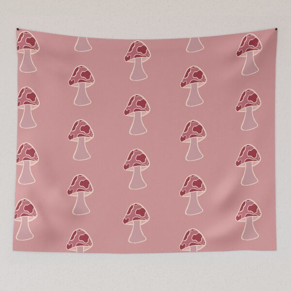 Item preview, Strawberry Cow Print Mushroom designed and sold by artbylilli.