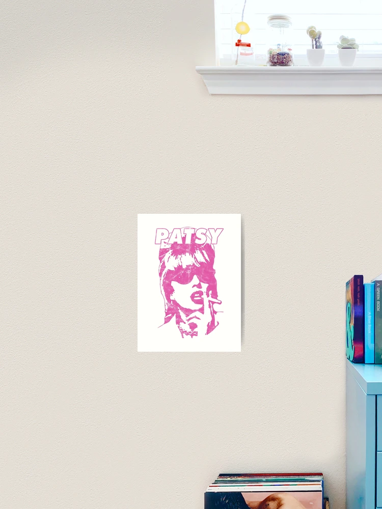 Thumbnail 2 of 3, Art Print, Patsy - Distressed Design designed and sold by risible.