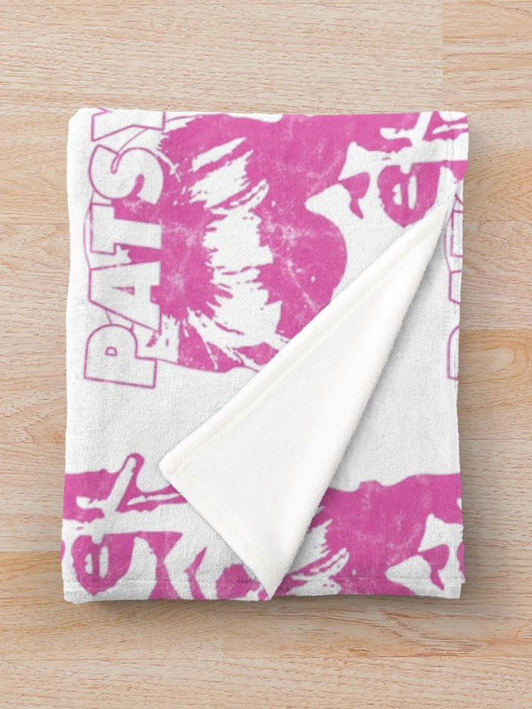 Thumbnail 3 of 6, Throw Blanket, Patsy - Distressed Design designed and sold by risible.