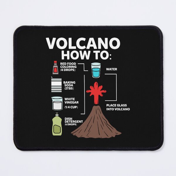 Item preview, Volcano construction instructions science gift for geeks designed and sold by Jelisandie.