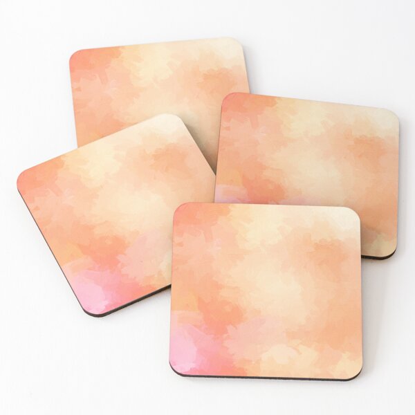 Item preview, Peach Summer Abstract Painting designed and sold by nelloryn.
