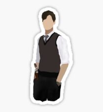 Spencer Reid / Matthew Gray Gubler Criminal Minds Sillouette Art Sticker