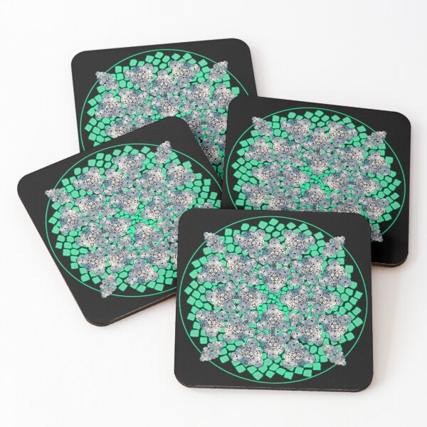 Item preview, Cloudy Cube Mandala Cacophony & CircleVisions (G'ish) designed and sold by createVisions.