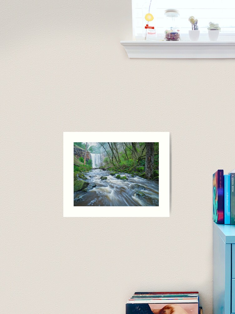 Thumbnail 2 of 3, Art Print, Trentham Falls, Victoria, Australia designed and sold by Chockstone.