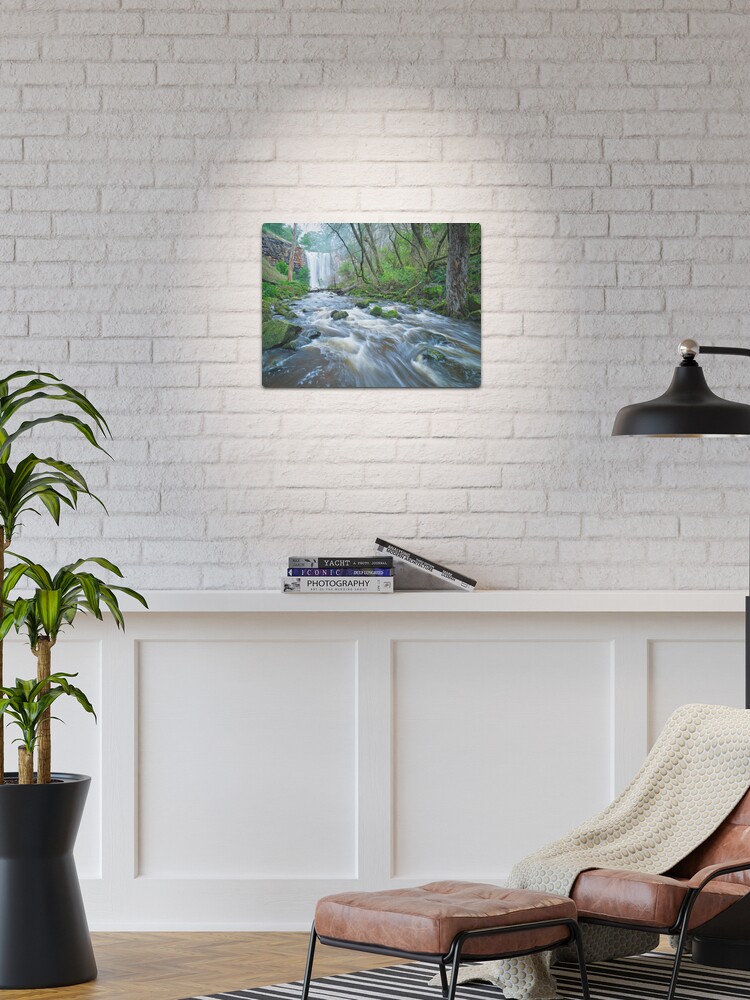 Thumbnail 1 of 4, Metal Print, Trentham Falls, Victoria, Australia designed and sold by Michael Boniwell.