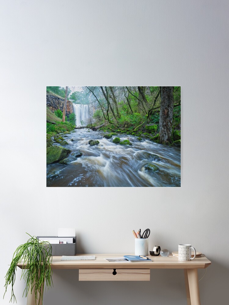 Thumbnail 2 of 3, Poster, Trentham Falls, Victoria, Australia designed and sold by Chockstone.