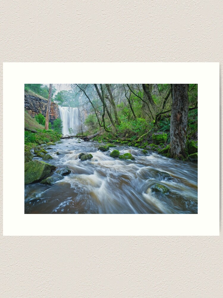 Thumbnail 1 of 3, Art Print, Trentham Falls, Victoria, Australia designed and sold by Chockstone.