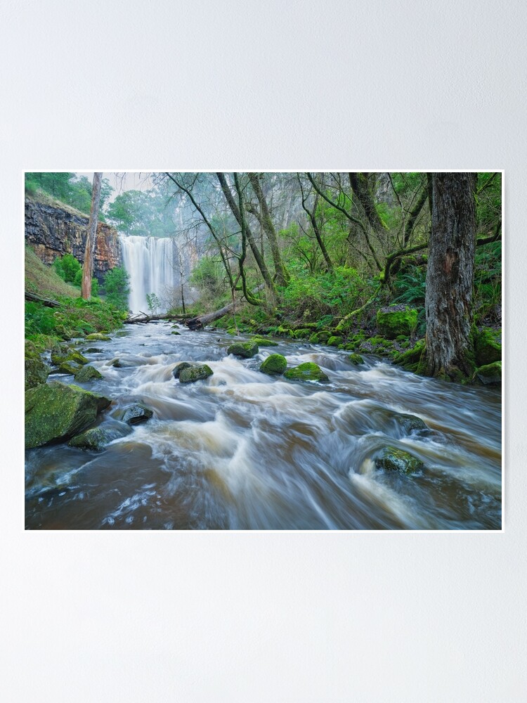 Thumbnail 1 of 3, Poster, Trentham Falls, Victoria, Australia designed and sold by Chockstone.