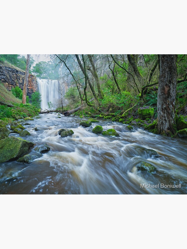 Thumbnail 3 of 3, Sticker, Trentham Falls, Victoria, Australia designed and sold by Chockstone.