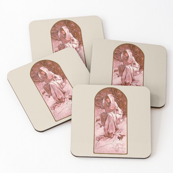 Item preview,  Alphonse Maria Mucha The Seasons Painting - Art Nouveau  designed and sold by Tamas Das.