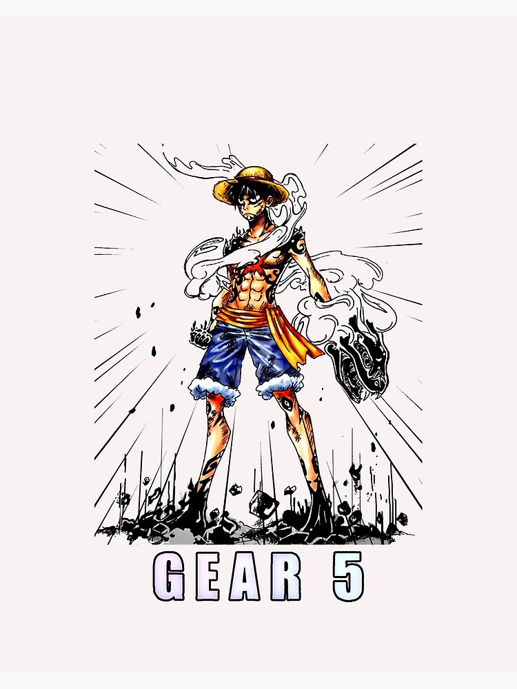 One piece Luffy gear 5 | Art Board Print