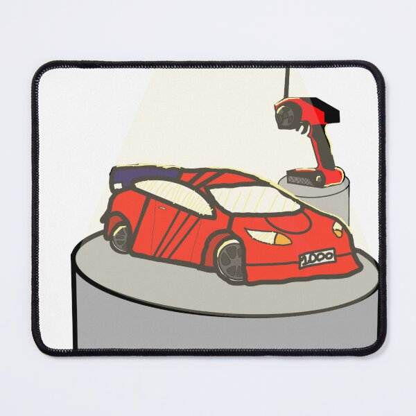 Item preview, Red car by will D designed and sold by Barktoonz.