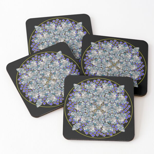 Item preview, Cloudy Cube Mandala Cacophony & CircleVisions (Y&P) designed and sold by createVisions.
