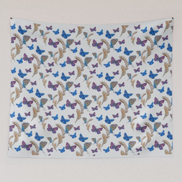 Item preview, Common Blue Butterfly pattern designed and sold by IslesArt.
