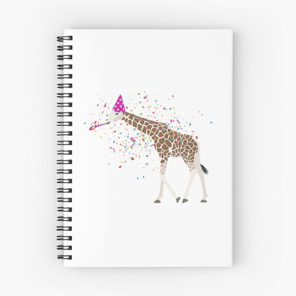 Aperçu de l'œuvre girafe faire la fête animaux de safari faire la fête créée et vendue par idovedesign.