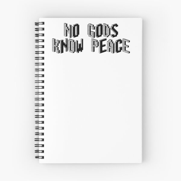 Item preview, No gods, know peace  designed and sold by ngwoosh.