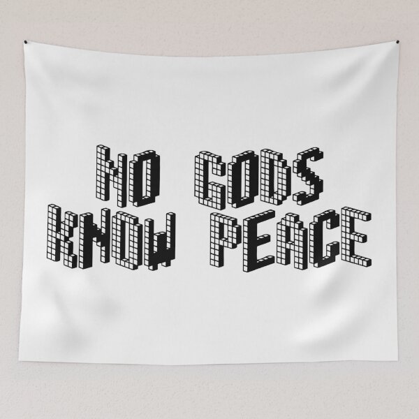 Item preview, No gods, know peace  designed and sold by ngwoosh.