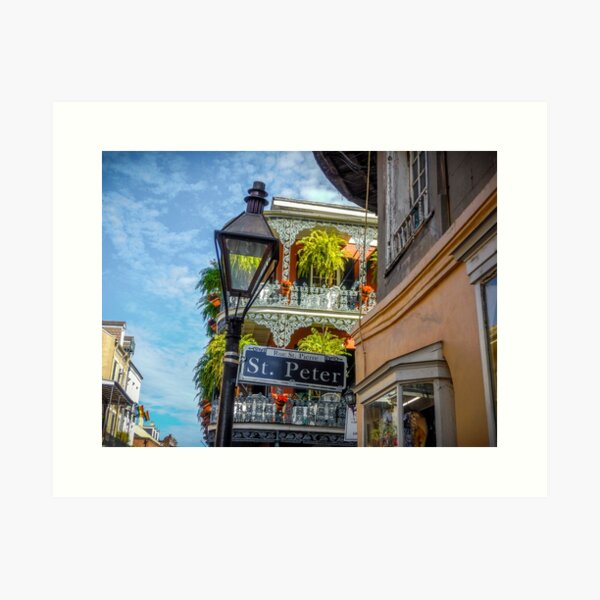 Rue St. Pierre Art Print